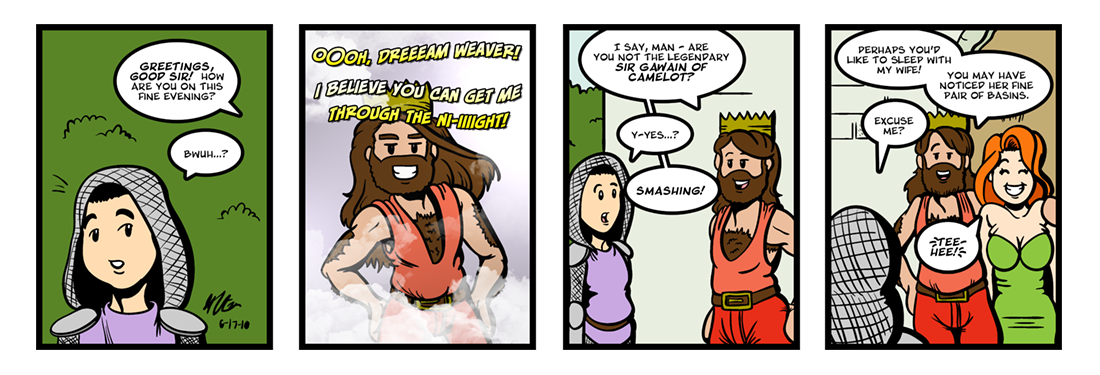 Sir Gawain and the Green Knight (10 of 20)
 Comic Strip
