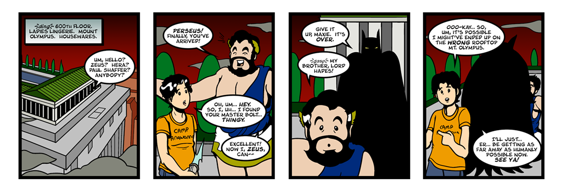 The Lightning Thief
 Comic Strip