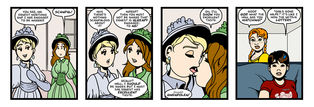 The Importance of Being Earnest
 Comic Strip