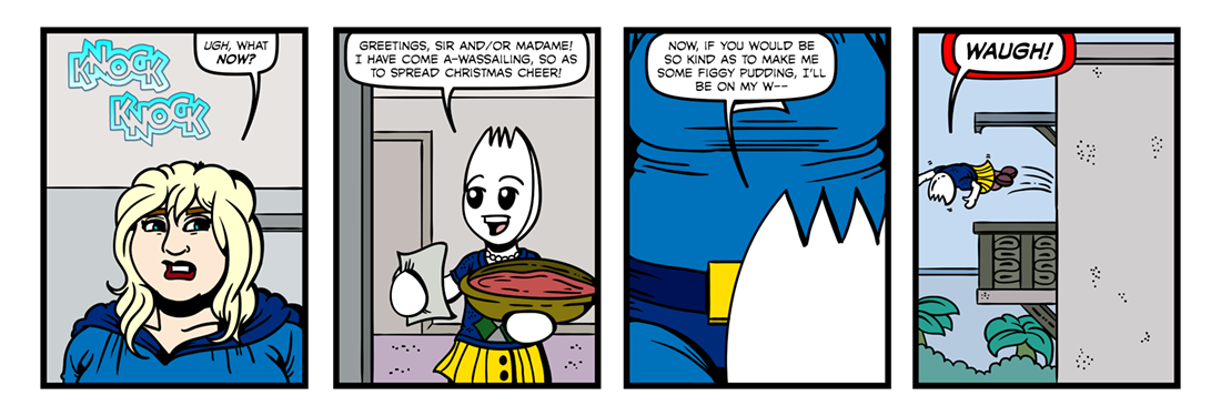 Elizabethan Christmas (Part 8)
 Comic Strip