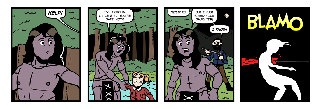 Frankenstein (16)
 Comic Strip