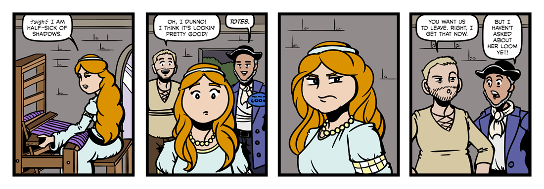 The Lady of Shalott (2)
 Comic Strip