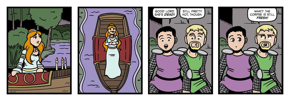 The Lady of Shalott (4)
 Comic Strip