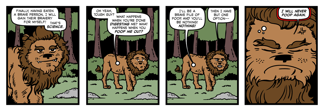 The Cowardly Lion of Oz
 Comic Strip