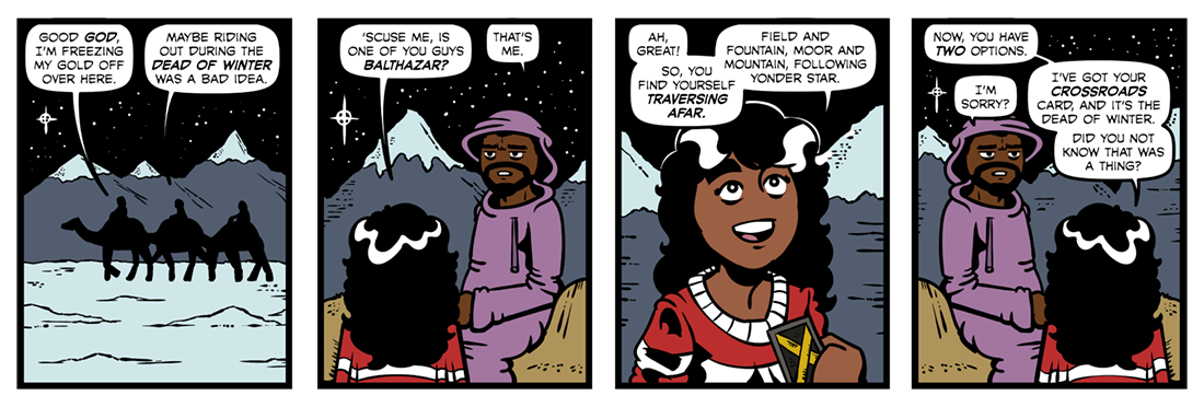 Journey of the Magi (1)
 Comic Strip