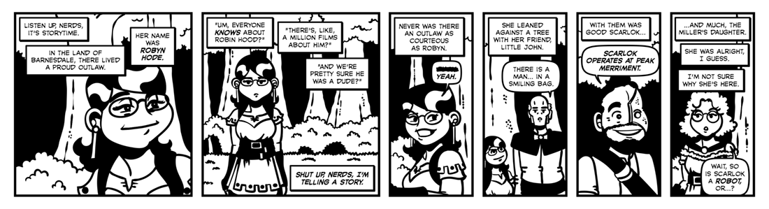 A Gest of Robyn Hode (2)
 Comic Strip